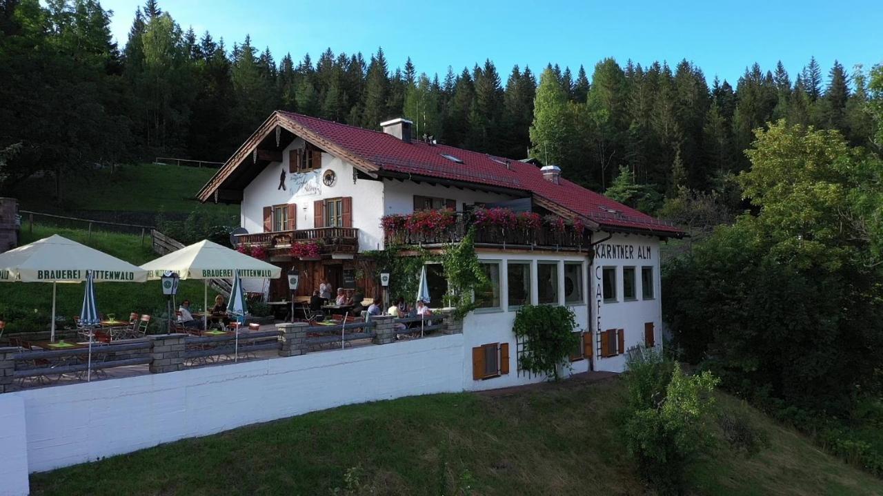 Готель Berggasthof Karntner Alm Міттенвальд Екстер'єр фото